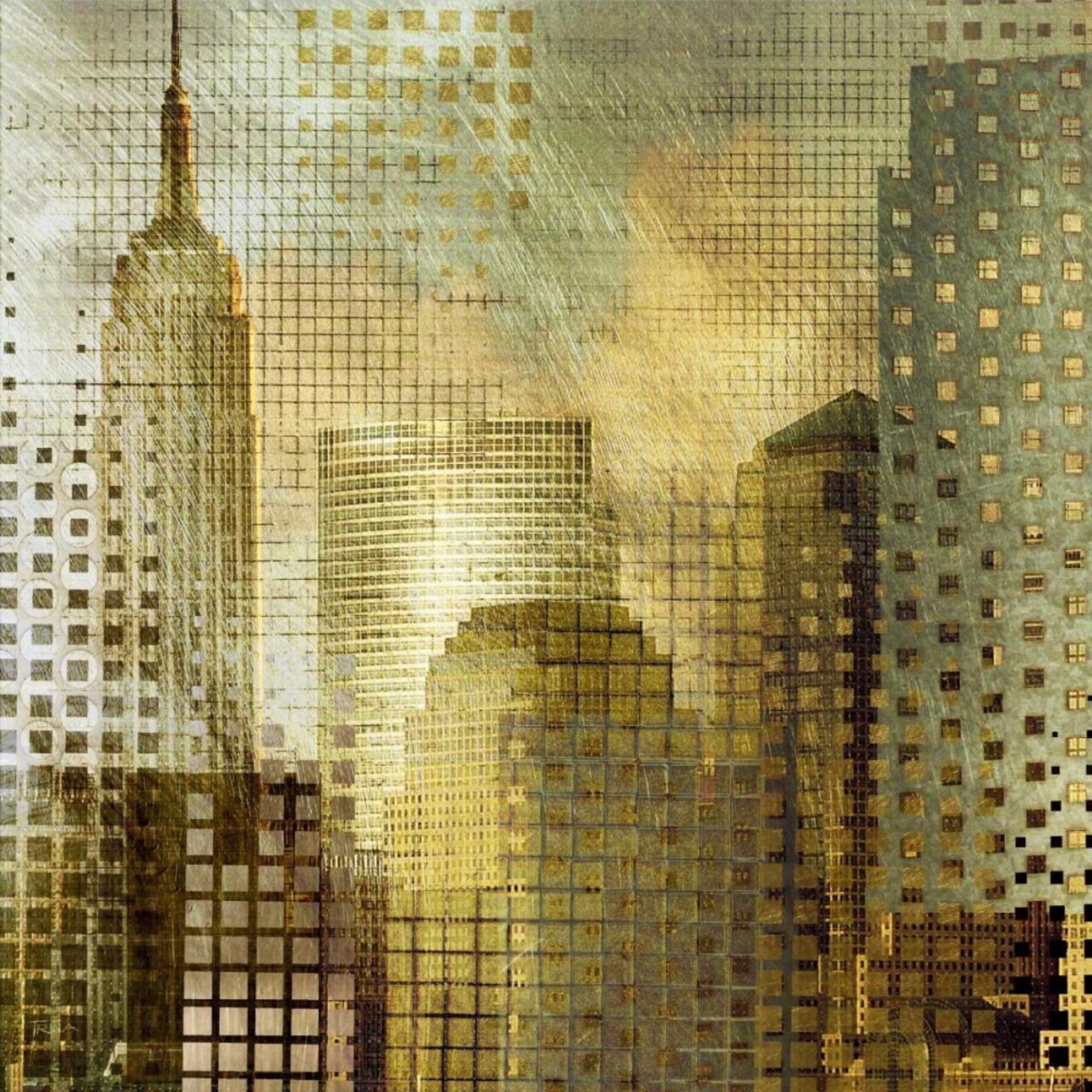 Empire State Building Poster Print by Katrina Craven - Item # VARPDX14220